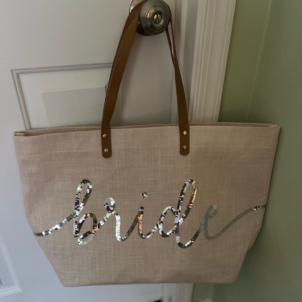 MudPie BRIDE bag